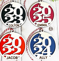 Graduation Year Christmas Ornament