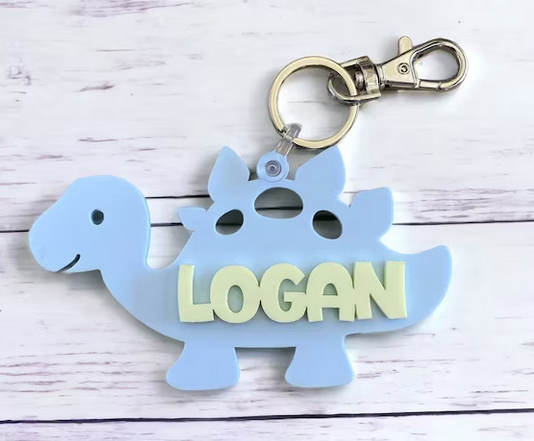 Dinosaur Bag Tag