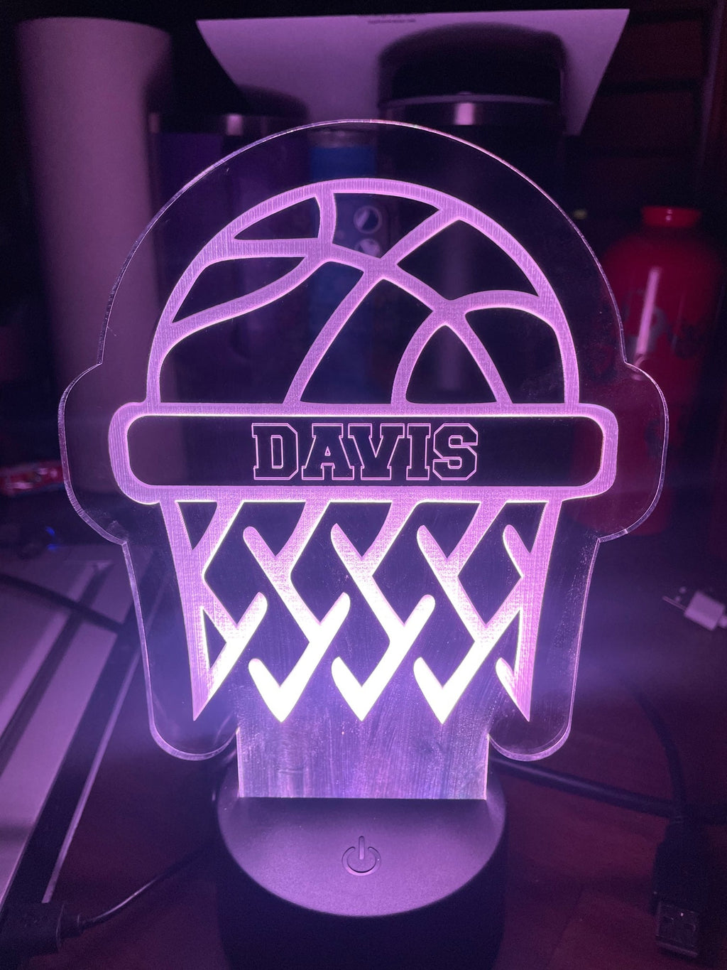 LED Nightlights - Personalized Lights - Kids Room - Gifts (Multiple Designs)