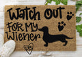 Dog Welcome Coir Mat