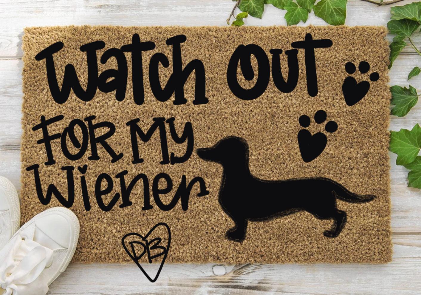 Dog Welcome Coir Mat