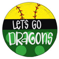 Gretna Softball Door Hanger
