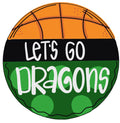 Gretna Basketball Door Hanger