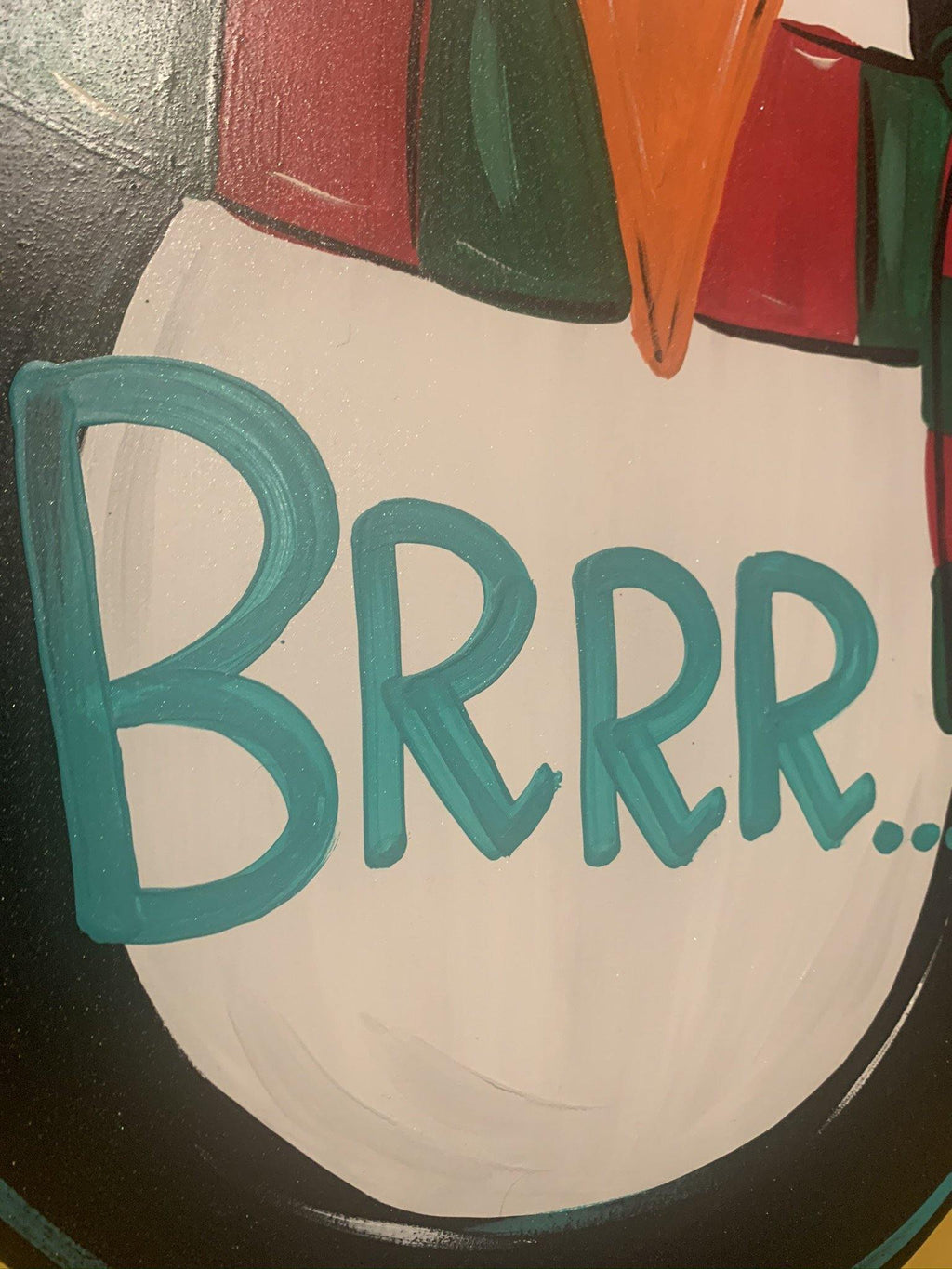 Penquin Door Hanger - Christmas Sign - Winter Decor