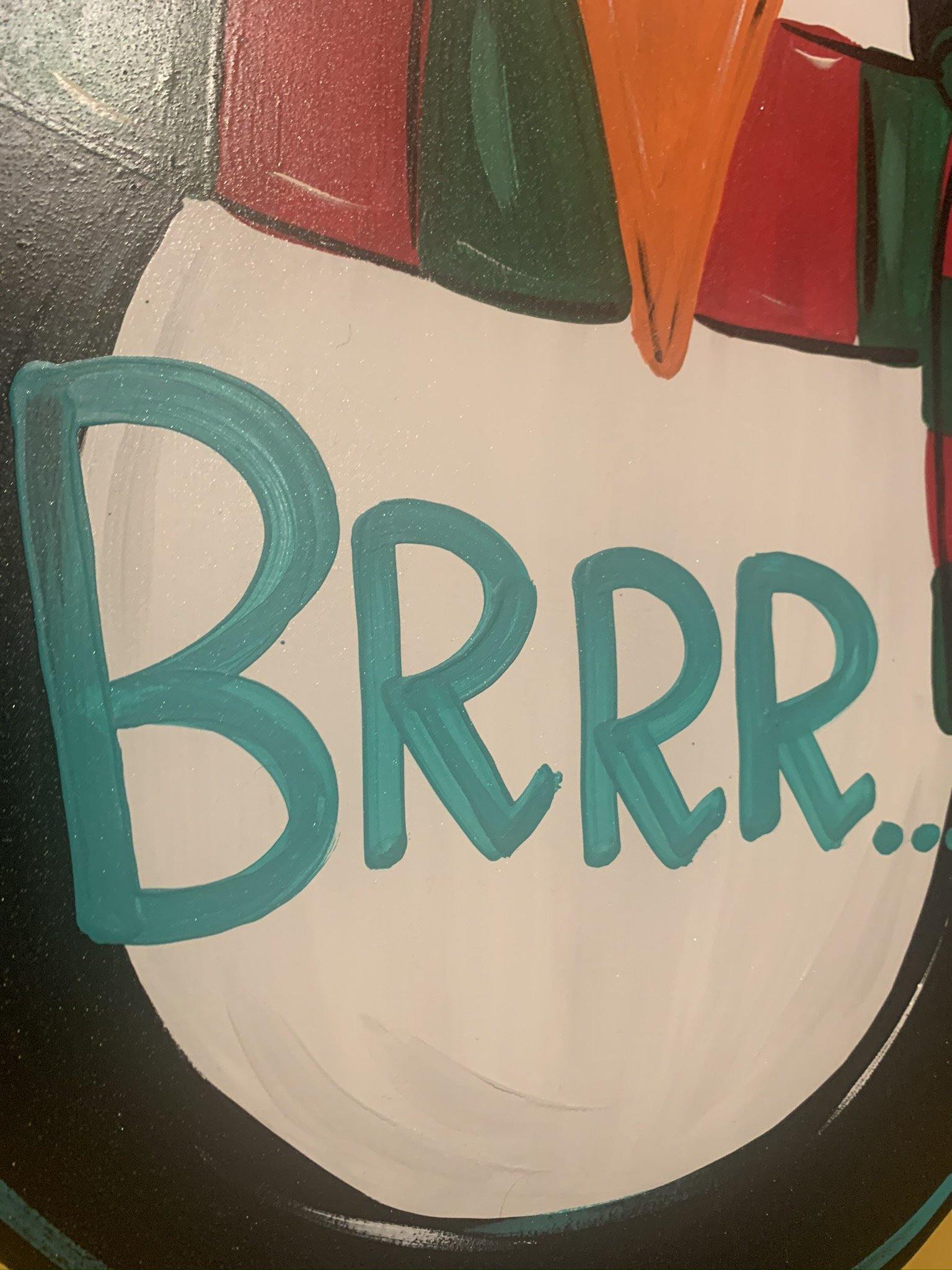 Penquin Door Hanger - Christmas Sign - Winter Decor