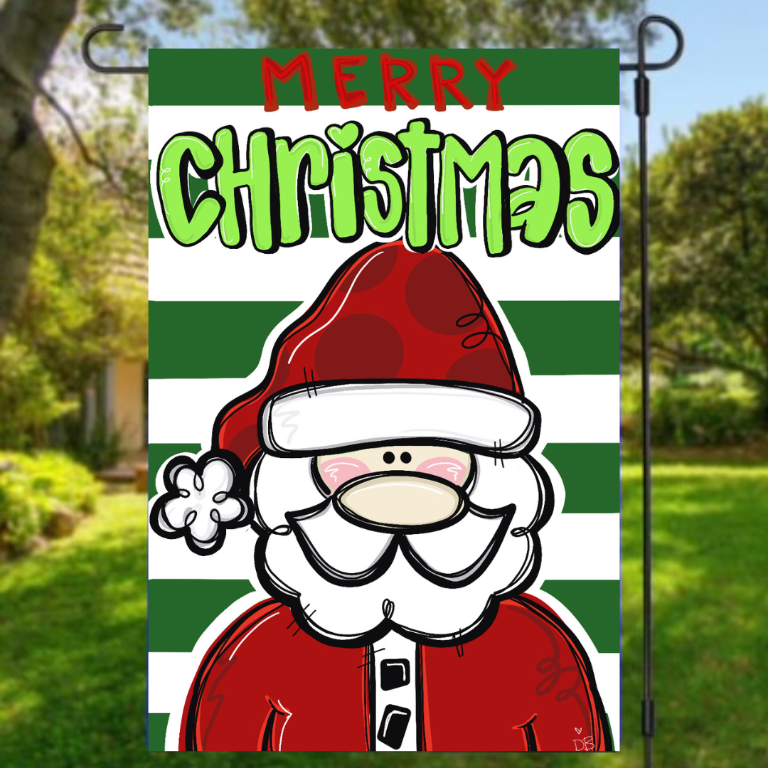 Garden Flag - Santa flag