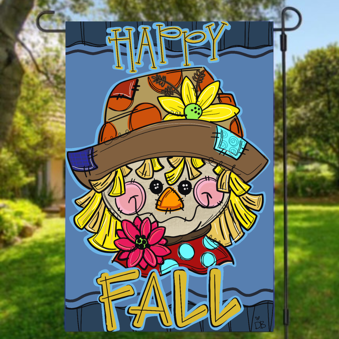 Garden Flag - Scarecrow flag