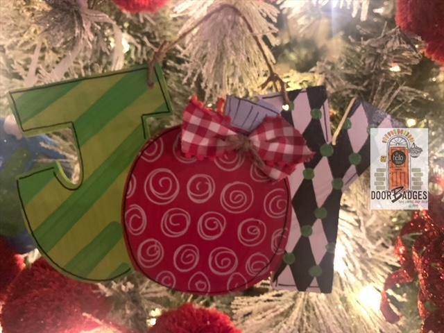Christmas Ornament - Joy Wooden Ornament