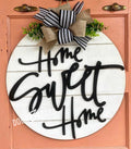 Home Sweet Home door hanger - BYF
