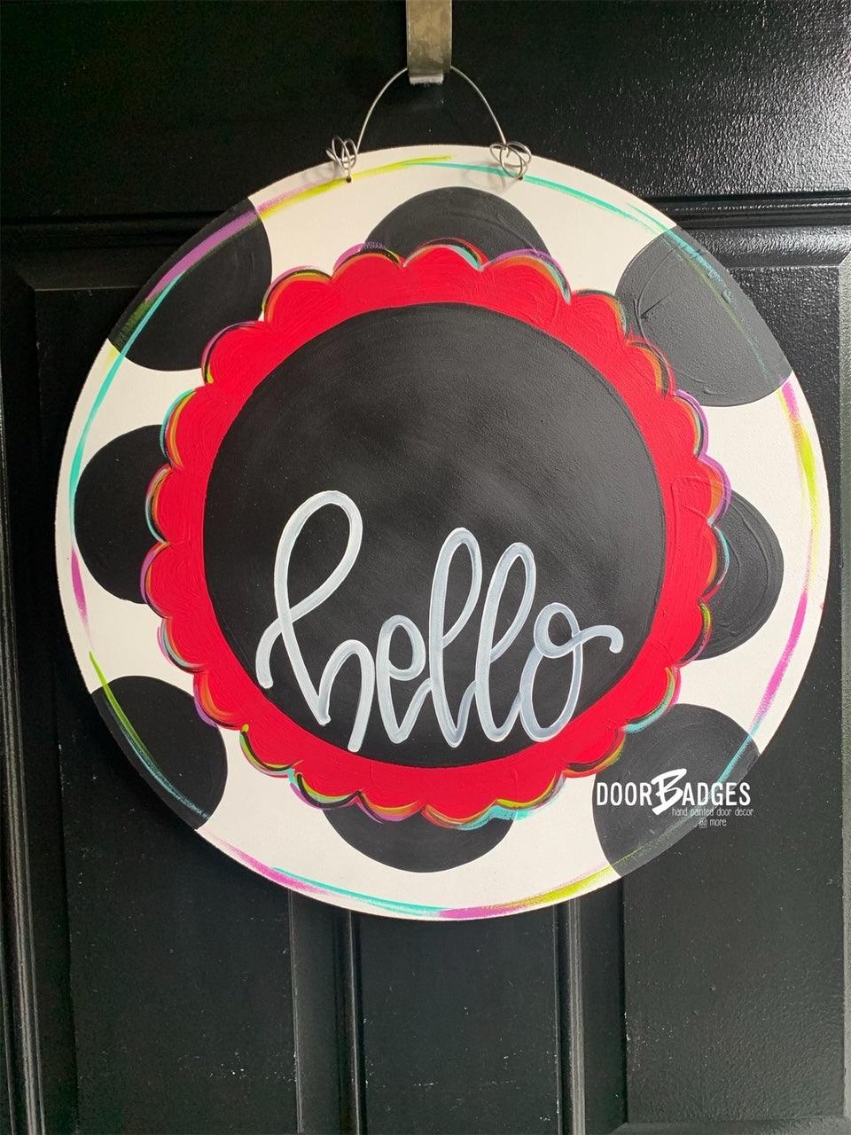 Interchangeable Base door hanger - Everyday Door Hanger