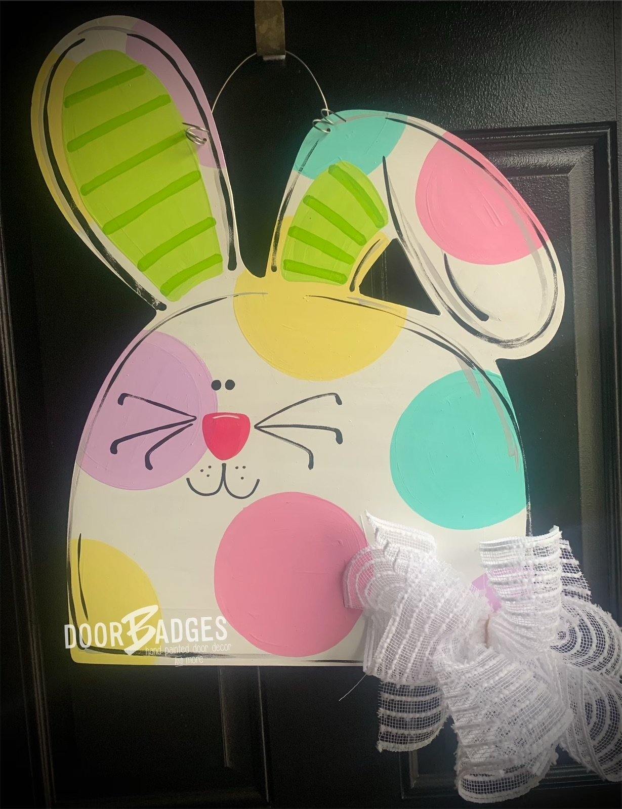 Easter Bunny Door Hanger - Elkhorn South