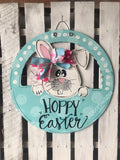Hoppy Easter Bunny Door Hanger