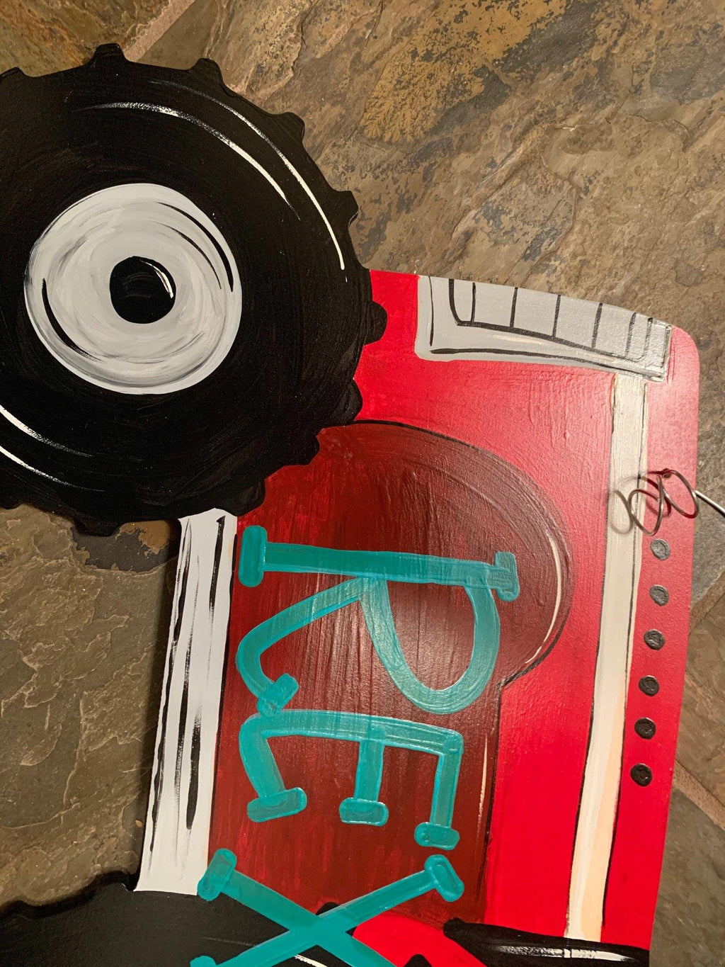 Farm Tractor Door Hanger