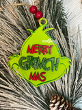 Grinch Christmas Ornament
