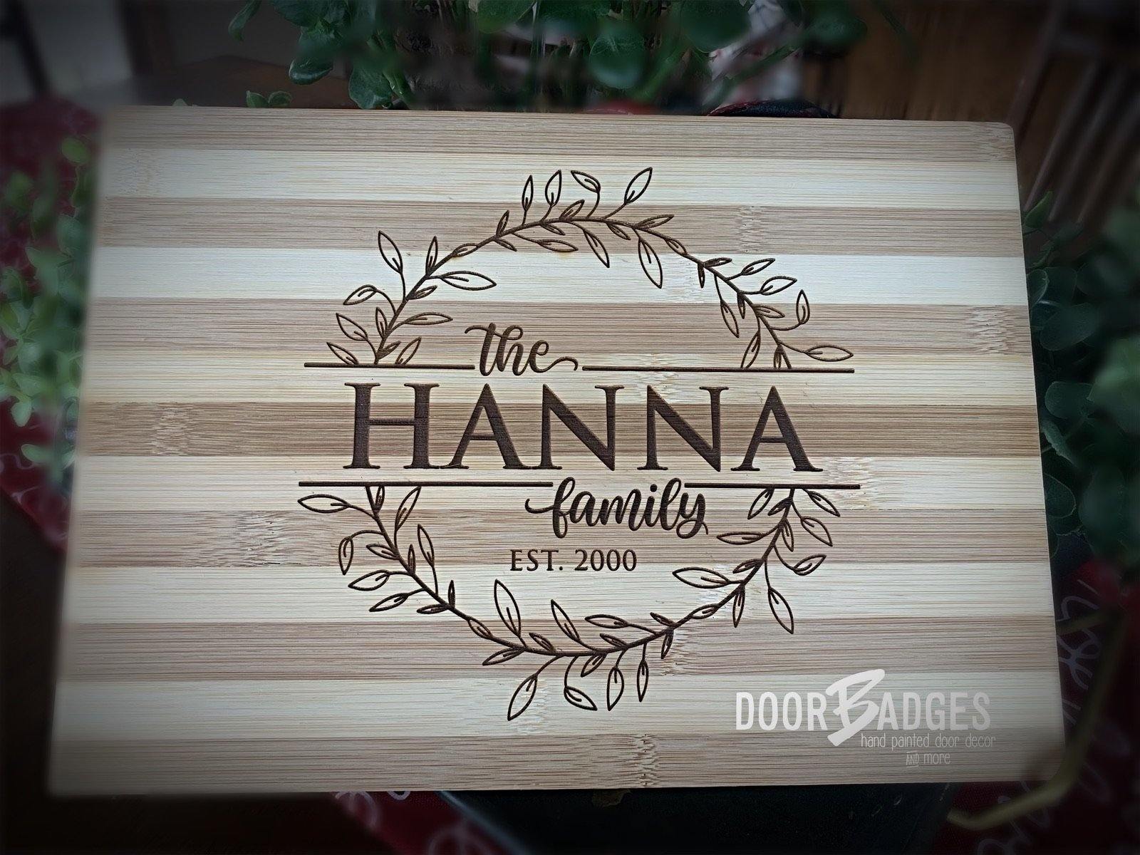 Personalized Cutting Boards - Charcuterie Boards