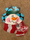 Sale Item: Snowman Doorhanger