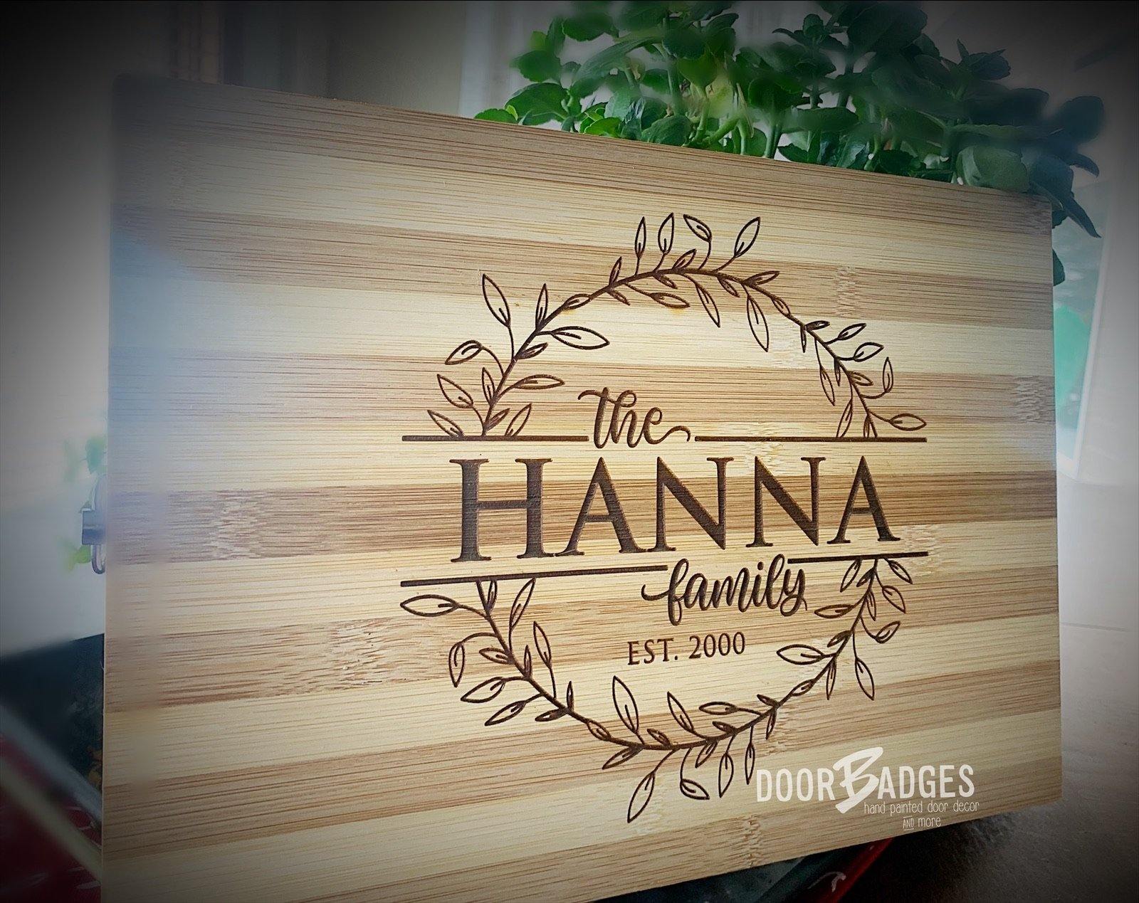 Personalized Cutting Boards - Charcuterie Boards